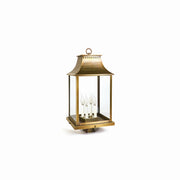 Northeast Lantern - 11333-AB-LT4-CLR - Four Light Post Mount - Rockland - Antique Brass