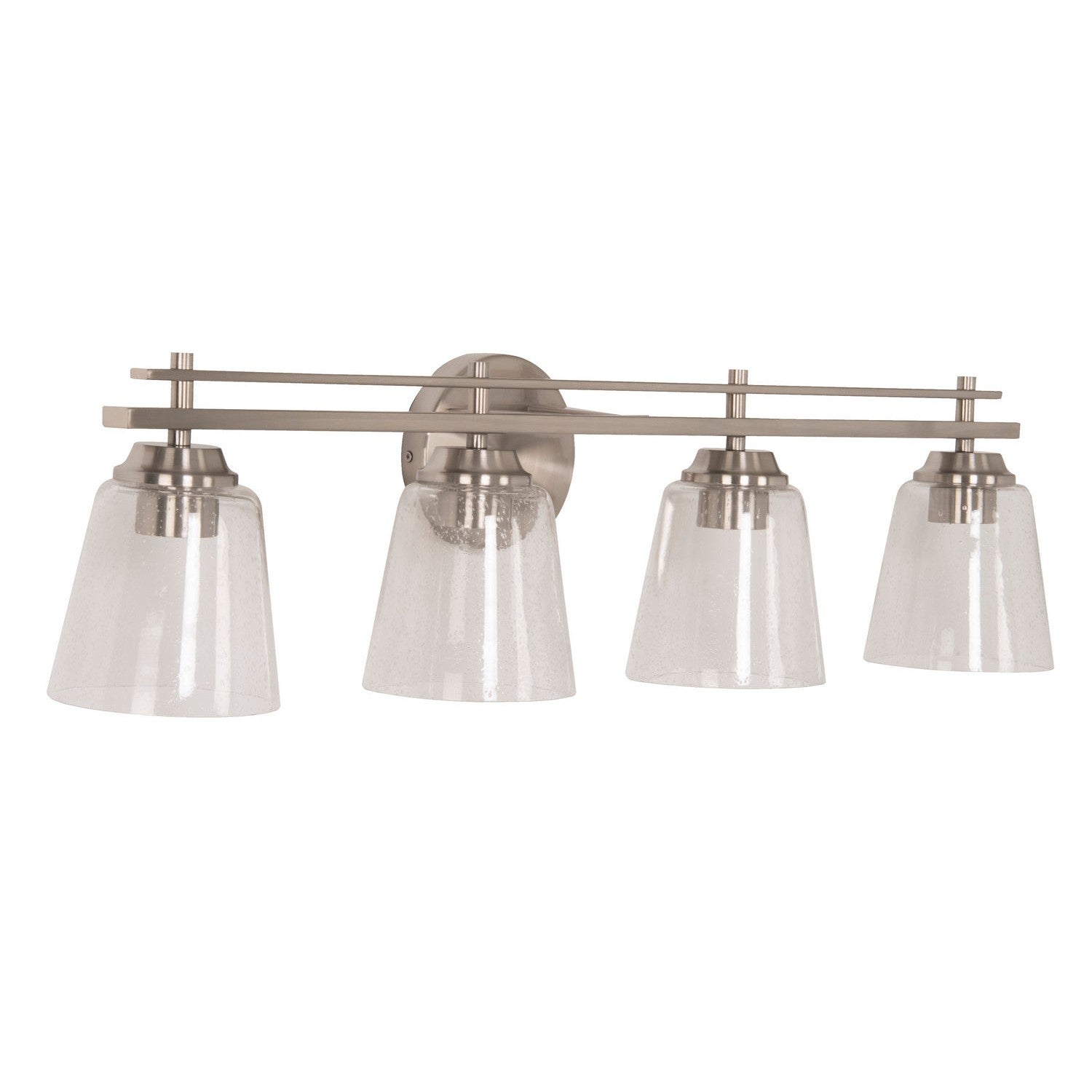 Craftmade - 19633BNK4 - Four Light Vanity - Drake - Brushed Polished Nickel