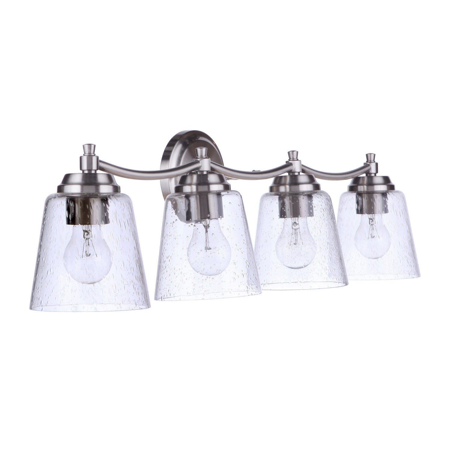 Craftmade - 50204-BNK - Four Light Vanity - Tyler - Brushed Polished Nickel