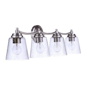Craftmade - 50204-BNK - Four Light Vanity - Tyler - Brushed Polished Nickel