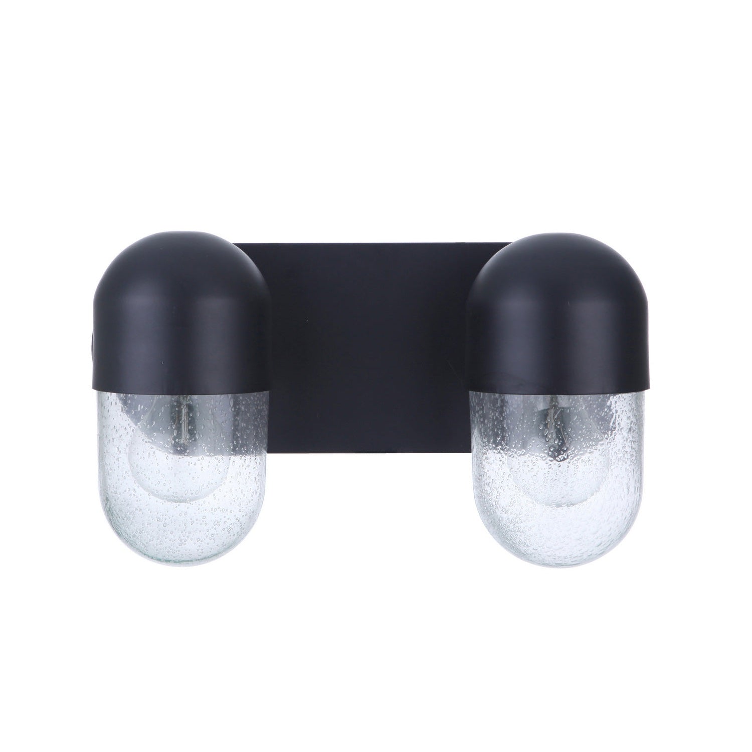 Craftmade - 55002-FB - Two Light Vanity - Pill - Flat Black