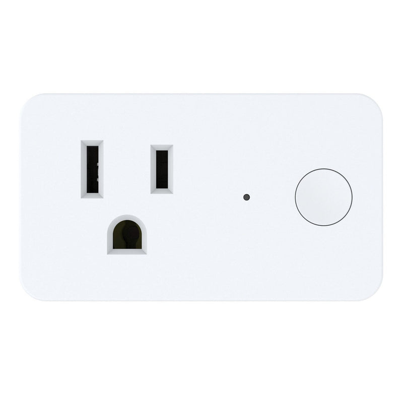 Craftmade - WPS-100 - Smart WiFi On/Off Indoor Wall Plug - WiFi on / off switch - White