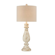 Forty West - 70948 - One Light Table Lamp - Twyla - Cottage White