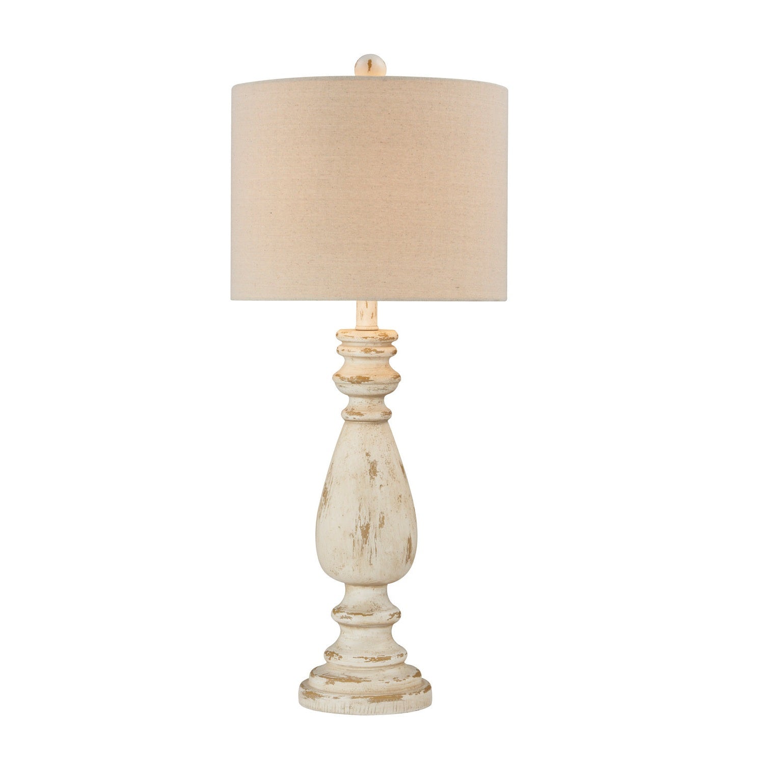 Forty West - 70948 - One Light Table Lamp - Twyla - Cottage White