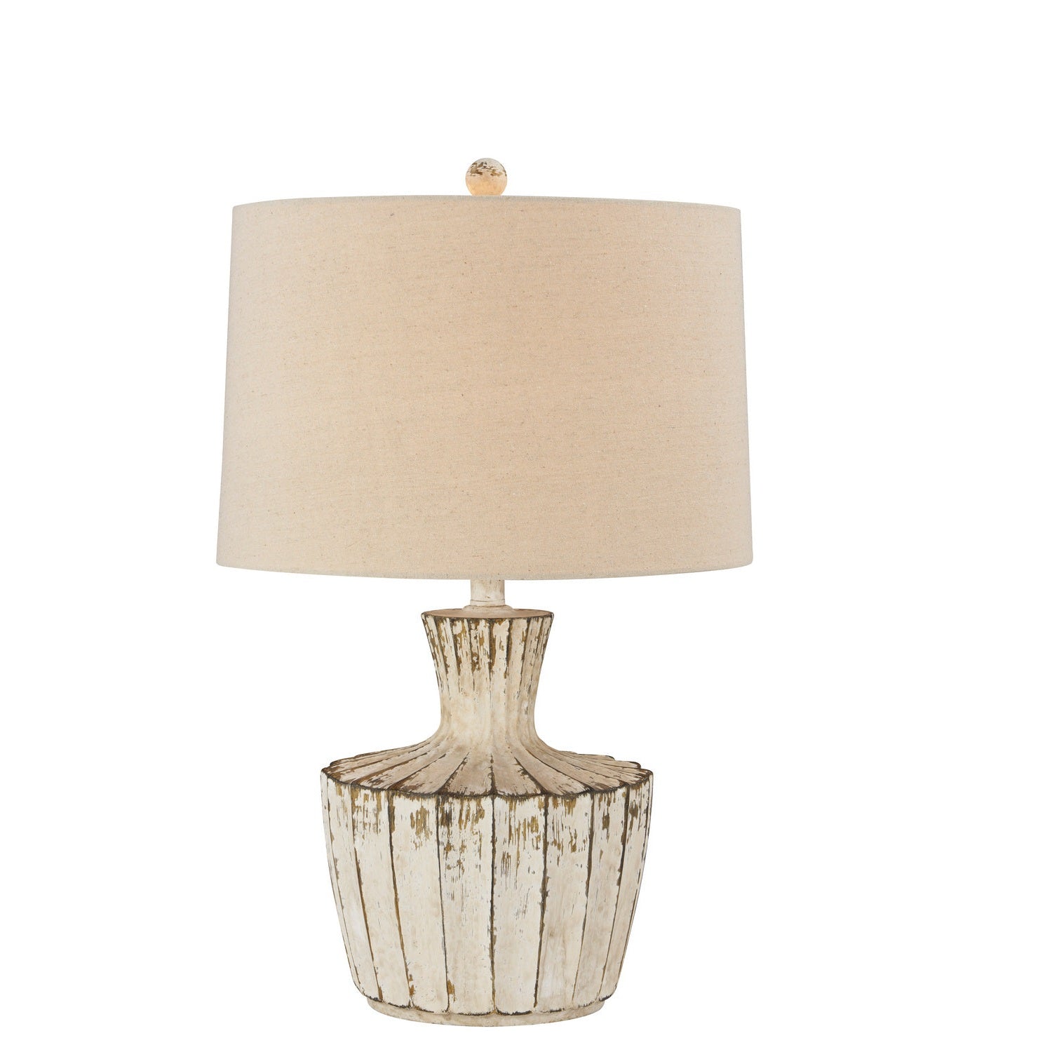 Forty West - 710161-W - One Light Table Lamp - Jada - Distressed cottage white