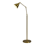 Forty West - 710167 - One Light Floor Lamp - Tim - Gold