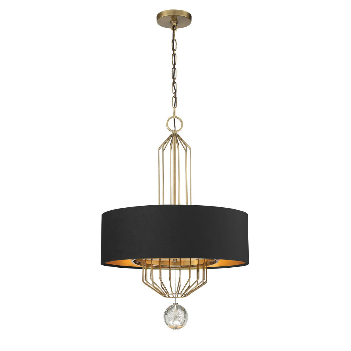 Metropolitan - N7336-790 - Six Light Pendant - Grandeur - Aged Antique Nickel