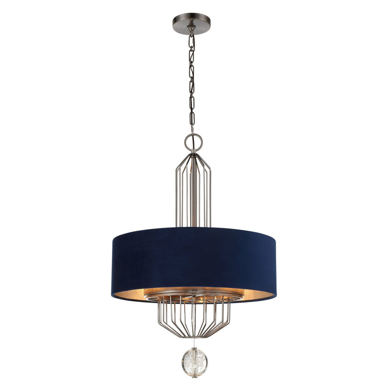 Metropolitan - N7336-889 - Six Light Pendant - Grandeur - Aged Antique Nickel