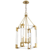 Metropolitan - N7354-790 - Four Lights Pendant - Prima Vista - Aged Antique Brass