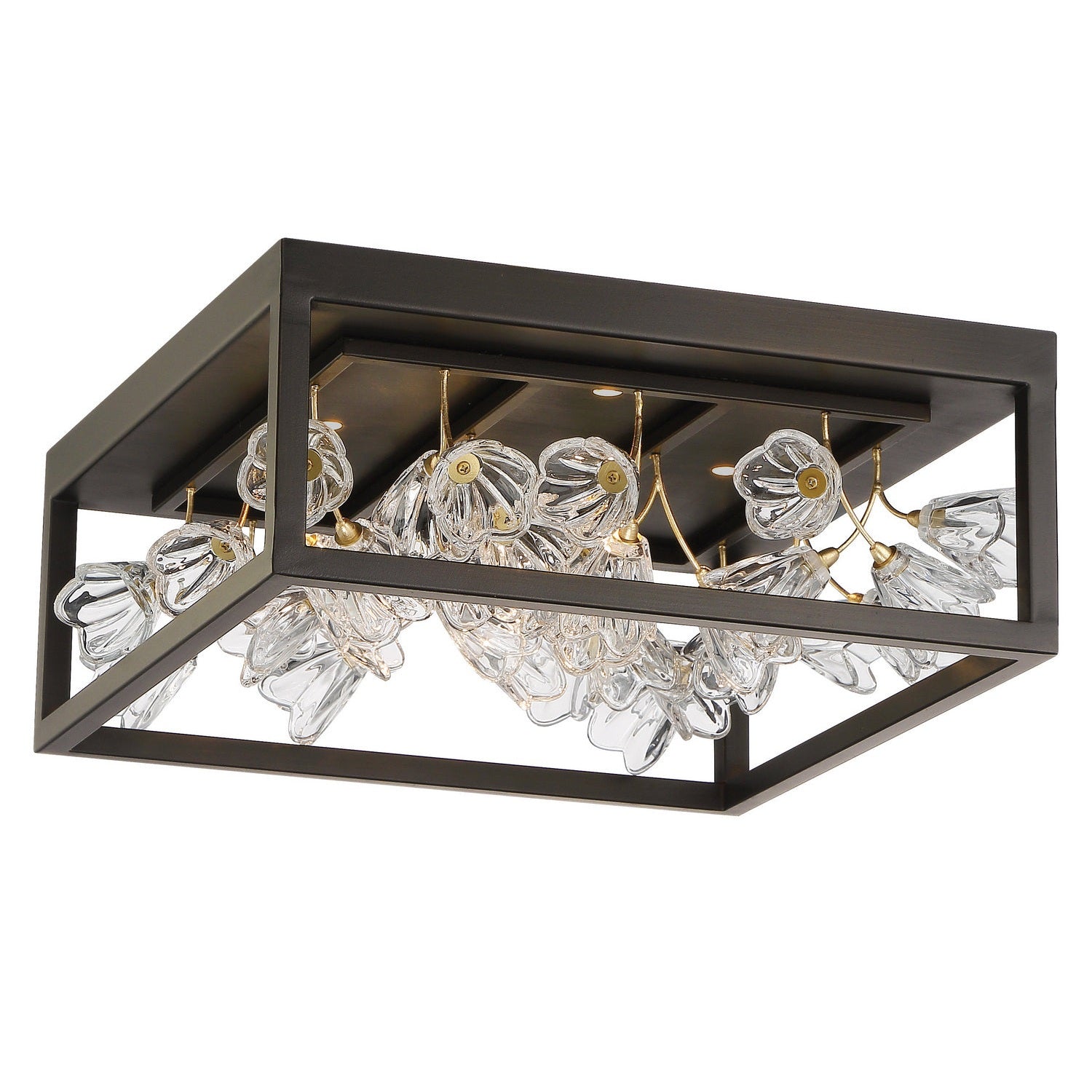 Metropolitan - N7964-730-L - LED Flush Mount - Maison Des Fleurs - Regal Bronze W/ Empire Gold