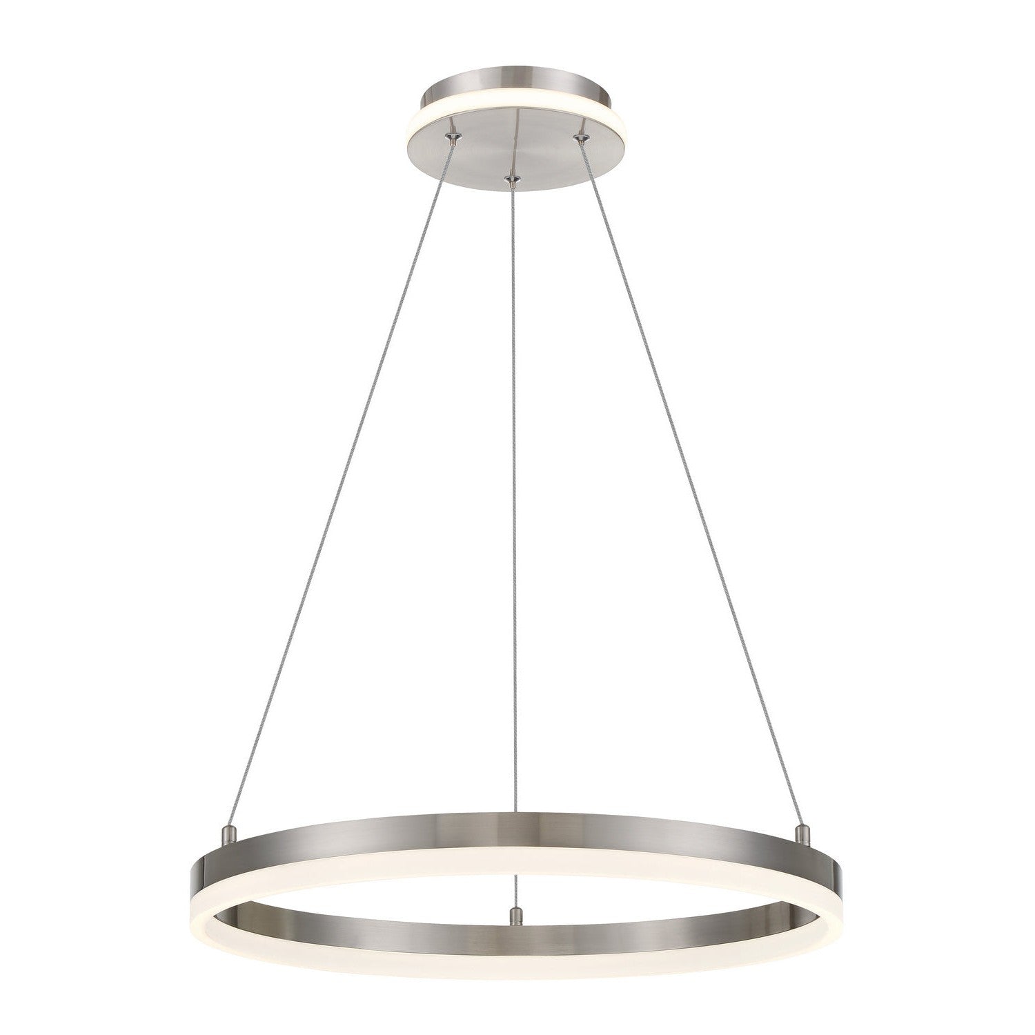 George Kovacs - P1910-084-L - LED Pendant - Recovery - Brushed Nickel