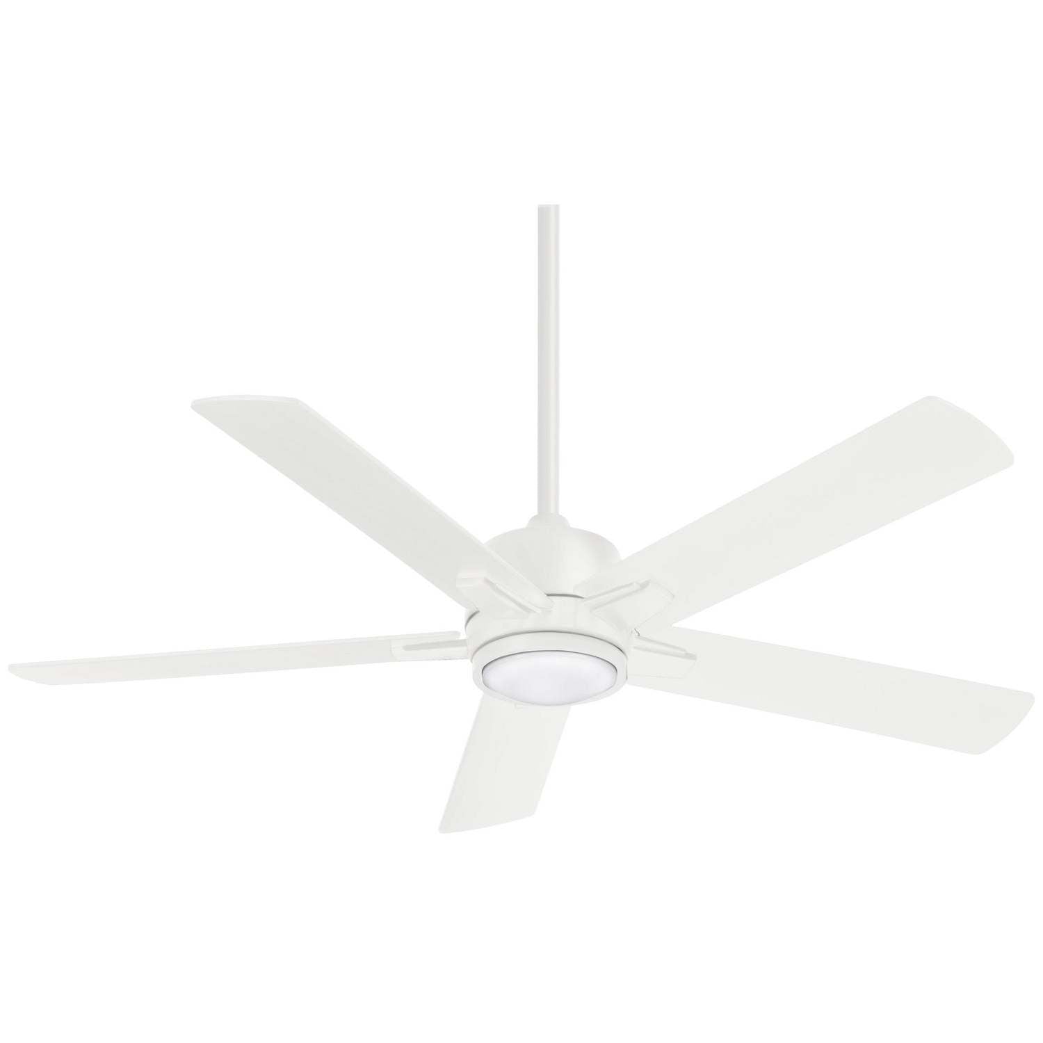 Minka Aire - F619L-WHF - 54"Ceiling Fan - Stout - Flat White