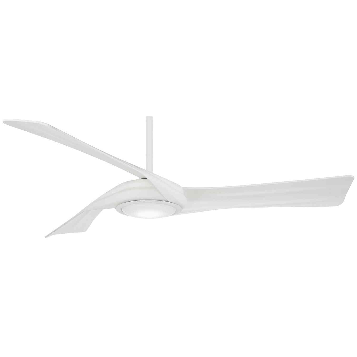 Minka Aire - F714L-WHF - 60"Ceiling Fan - Curl - Flat White