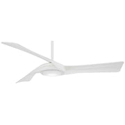 Minka Aire - F714L-WHF - 60"Ceiling Fan - Curl - Flat White