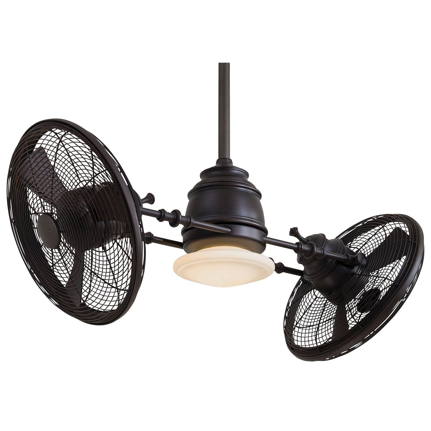 Minka Aire - F802L-KA - 42"Performance Fan - Vintage Gryo Led - Kocoa