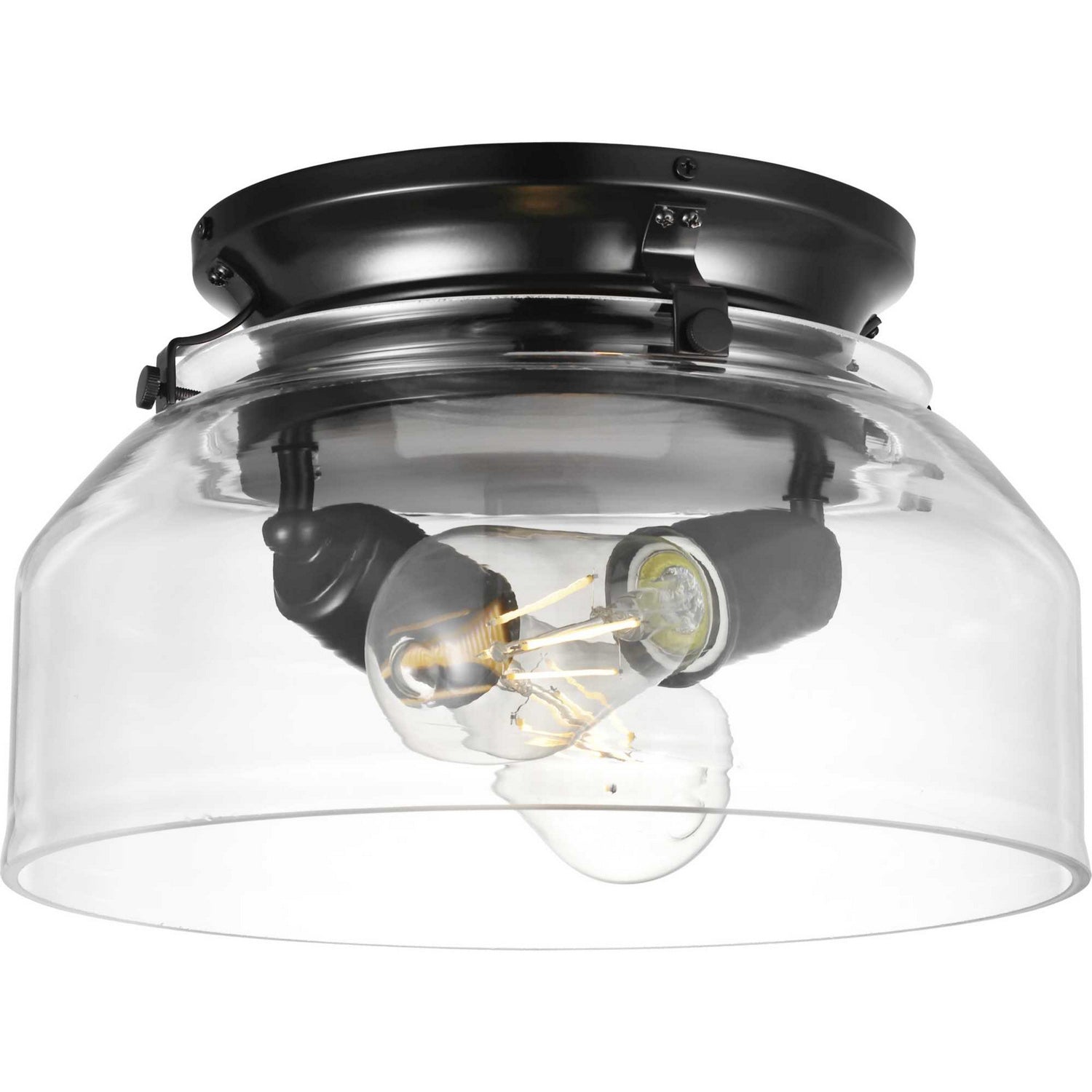 Progress Lighting - P260000-31M-WB - Two Light Fan Light Kit - Springer - Matte Black