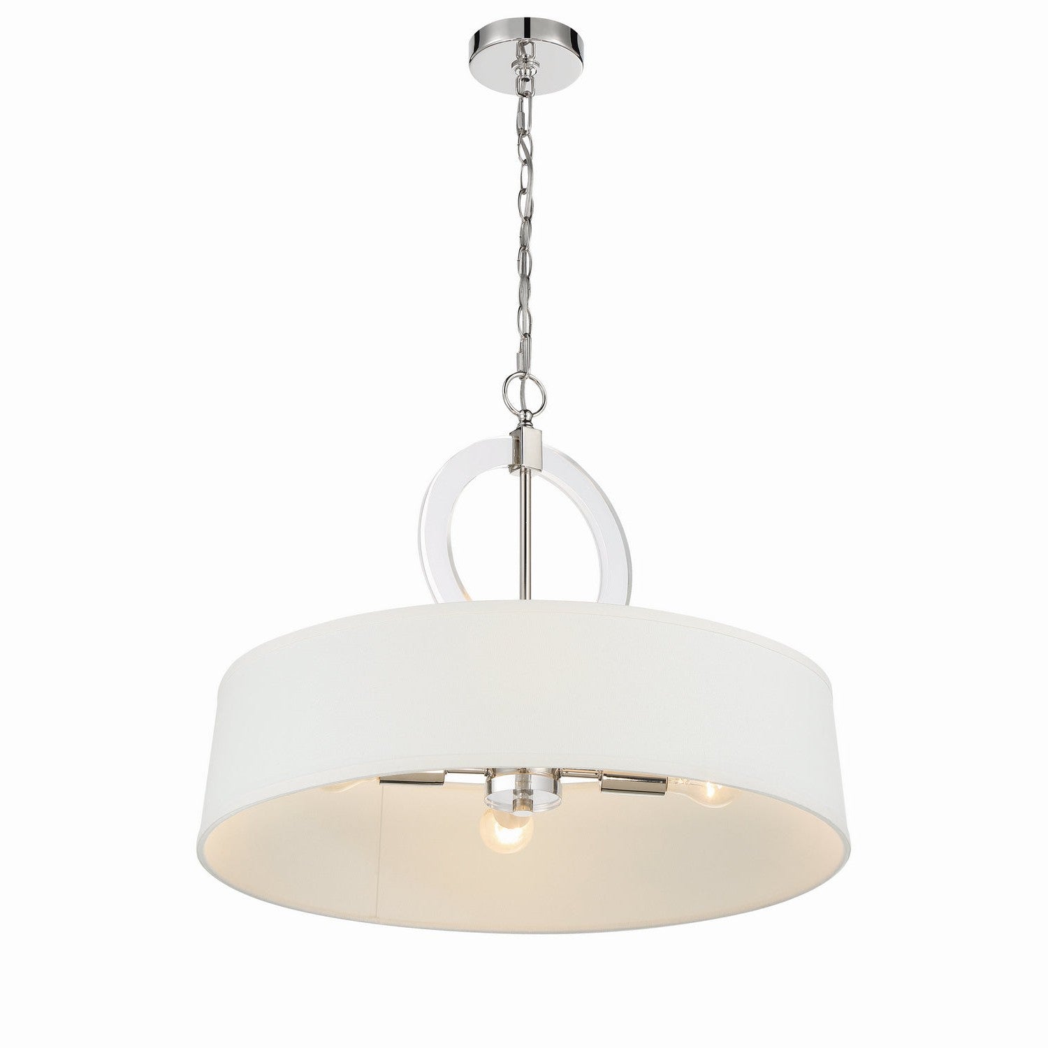 Minka-Lavery - 2151-613 - Four Light Pendant - Cape Coral - Polished Nickel