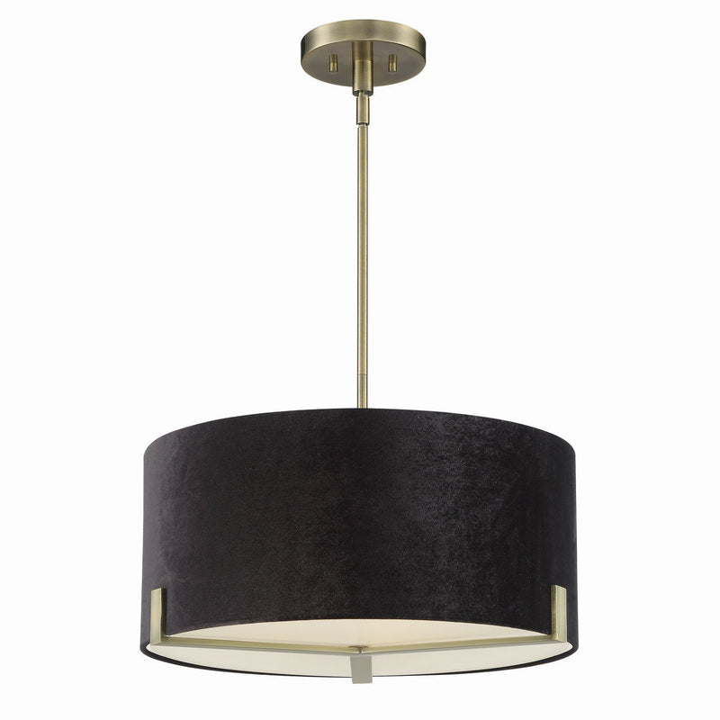 Minka-Lavery - 2153-724 - Three Light Pendant - Westboro Boulevard - Weathered Antique Brass