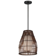Minka-Lavery - 2161-66A - One Light Pendant - Brentwood Shore - Coal