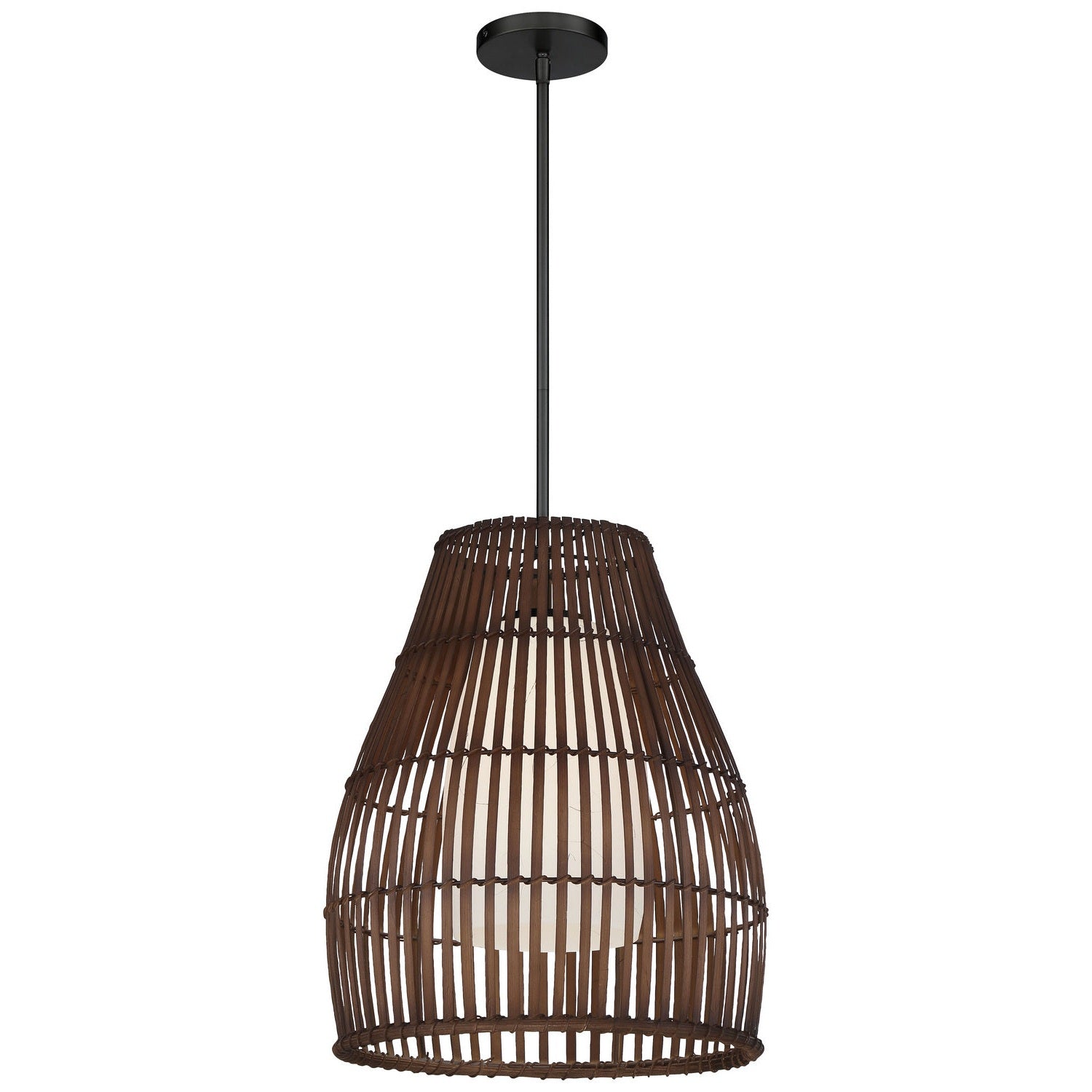 Minka-Lavery - 2163-66A - One Light Pendant - Brentwood Shore - Coal