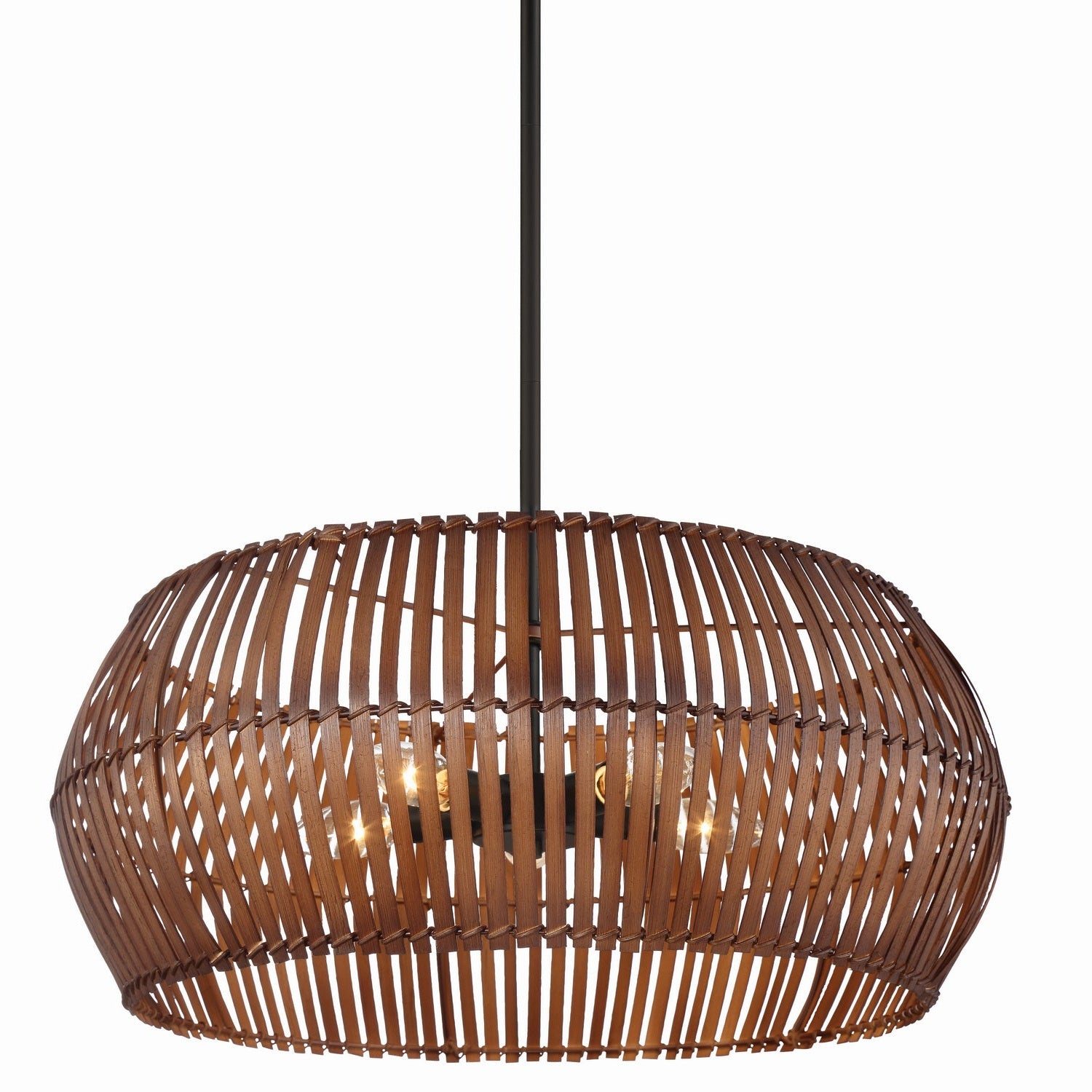 Minka-Lavery - 2165-66A - Five Light Pendant - Brentwood Shore - Coal