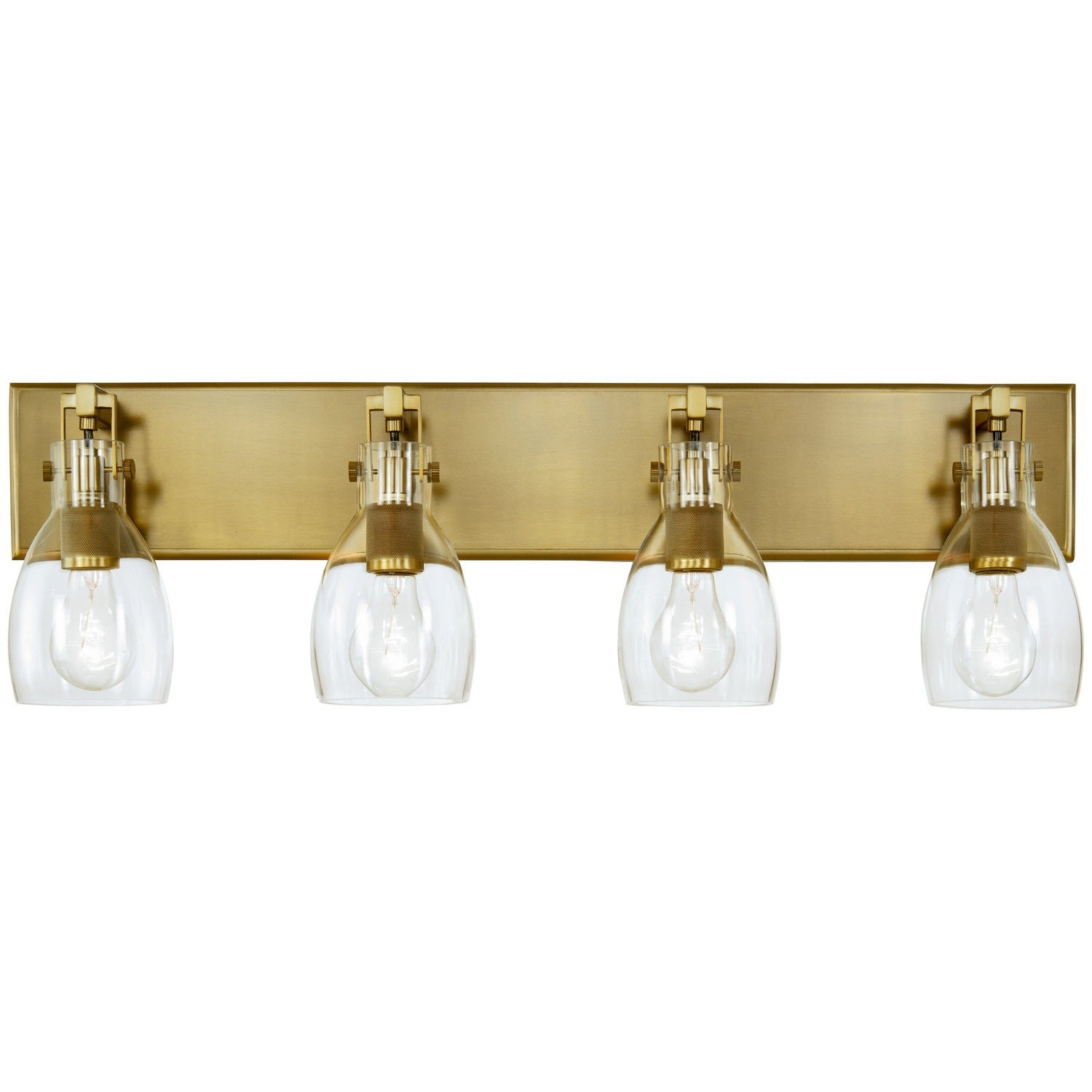 Minka-Lavery - 2274-695 - Four Light Bath Bar - Tiberia - Soft Brass