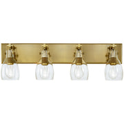 Minka-Lavery - 2274-695 - Four Light Bath Bar - Tiberia - Soft Brass