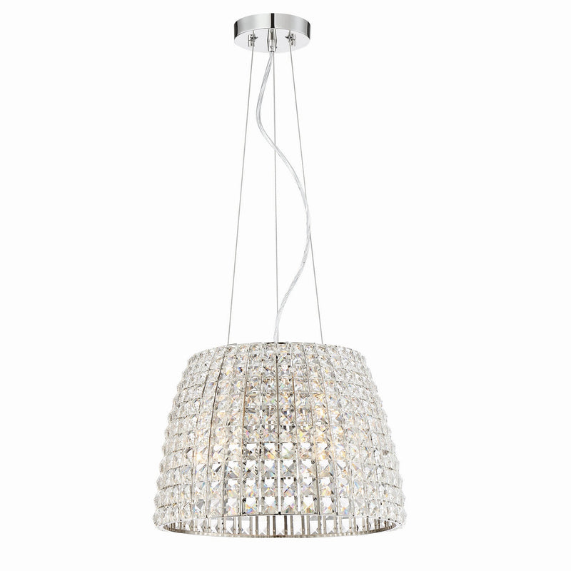 Minka-Lavery - 2294-613 - Three Light Pendant - Via Roma - Polished Nickel