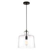 Minka-Lavery - 2336-66A - One Light Pendant - Clarity - Coal