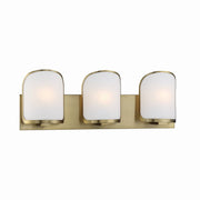 Minka-Lavery - 2453-695 - Three Light Bath - Bishop Crossing Bath - Soft Brass