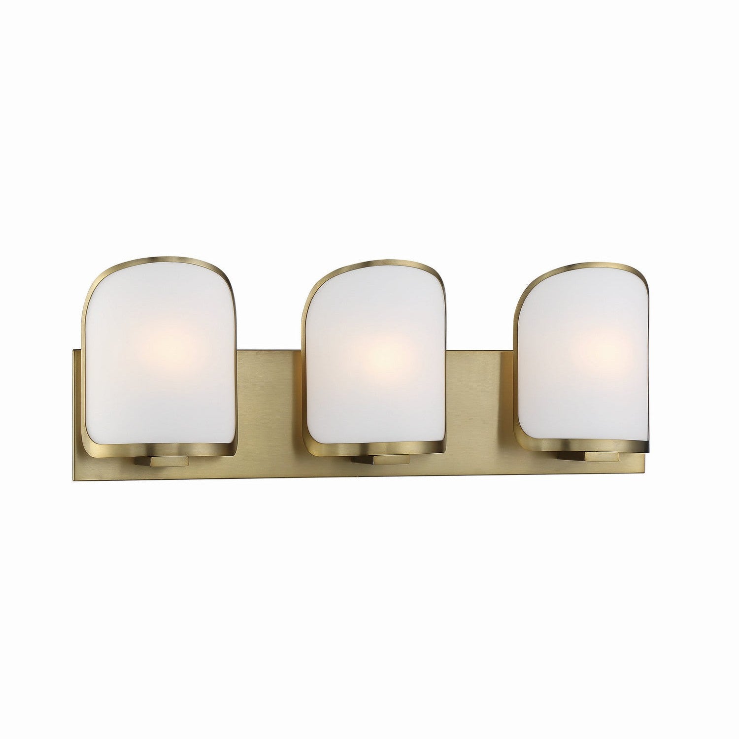 Minka-Lavery - 2453-695 - Three Light Bath - Bishop Crossing Bath - Soft Brass