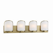 Minka-Lavery - 2454-695 - Four Light Bath - Bishop Crossing Bath - Soft Brass