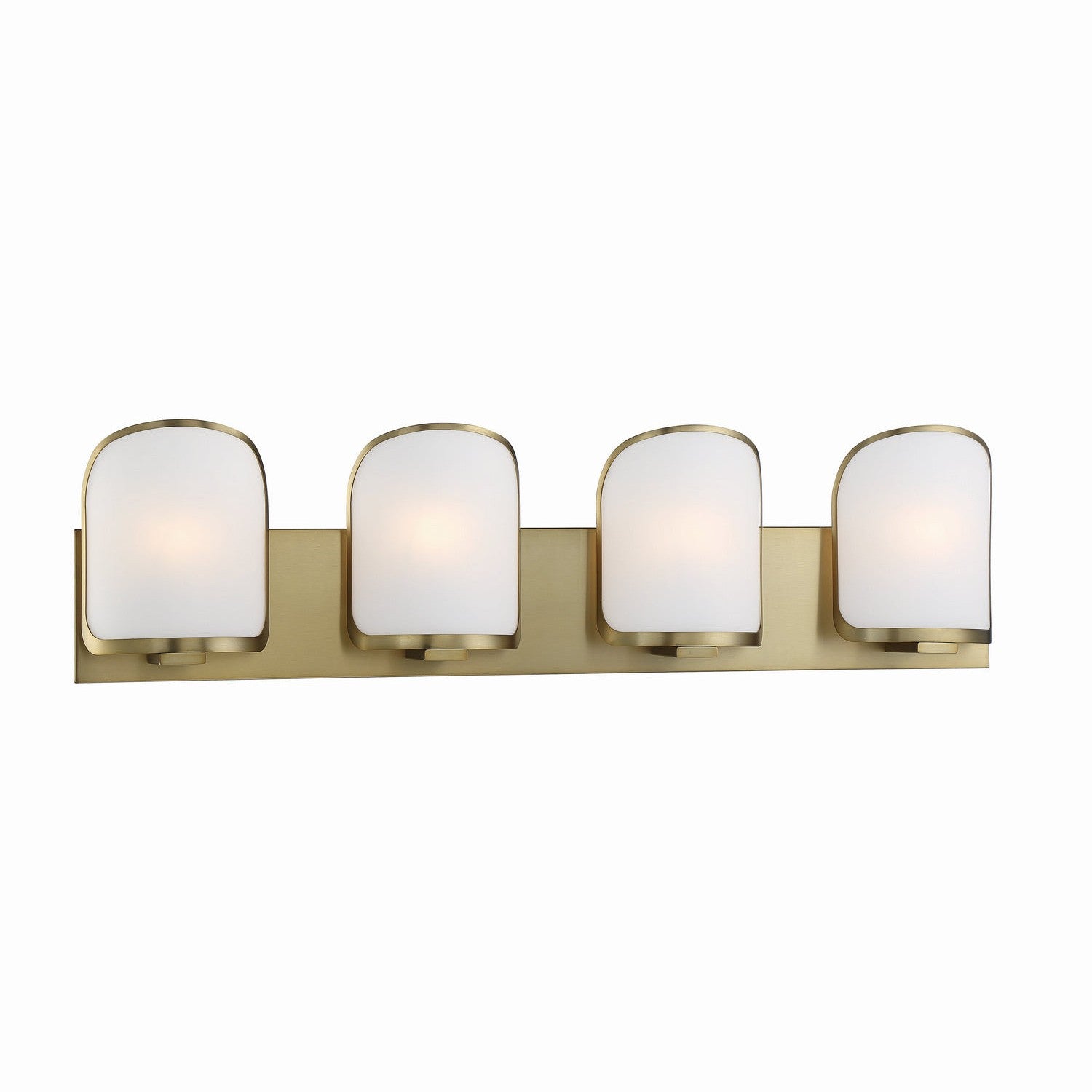 Minka-Lavery - 2454-695 - Four Light Bath - Bishop Crossing Bath - Soft Brass