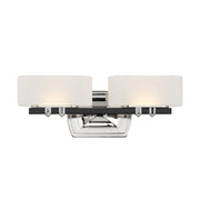 Minka-Lavery - 3012-572-L - LED Bath Light - Drury - Coal W/Polished Nickel Highlig