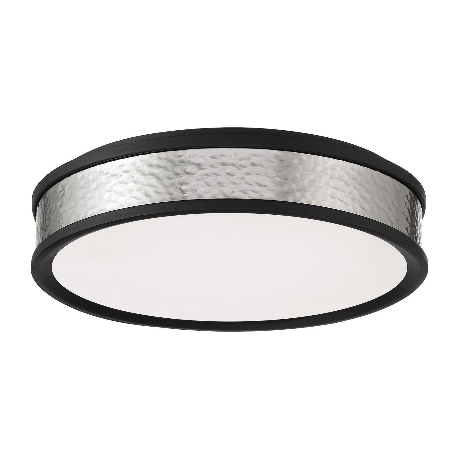 Minka-Lavery - 717-2-691-L - LED Flush Mount - Coal With Brushed Nickel