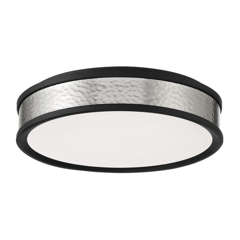 Minka-Lavery - 717-2-691-L - LED Flush Mount - Coal With Brushed Nickel