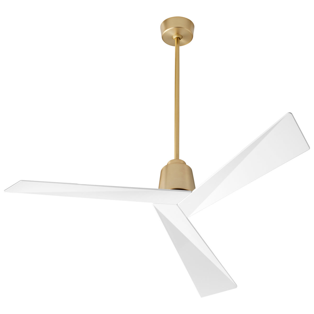 Quorum - 3-113-640 - 54" Ceiling Fan - Dynamo - Aged Brass