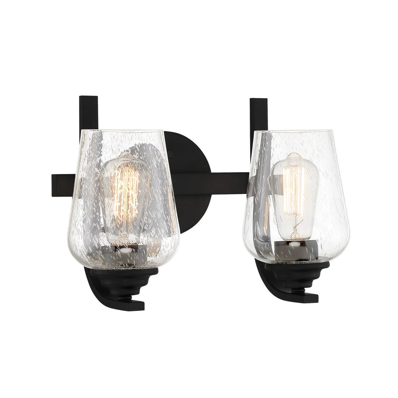 Minka-Lavery - 1922-66A - Two Light Bath - Shyloh - Coal