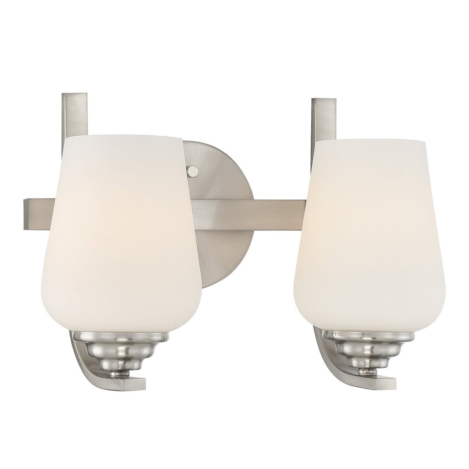 Minka-Lavery - 1922-84 - Two Light Bath - Shyloh - Brushed Nickel