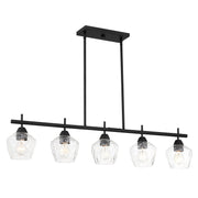 Minka-Lavery - 2174-66A - Five Light Island Pendant - Camrin - Coal