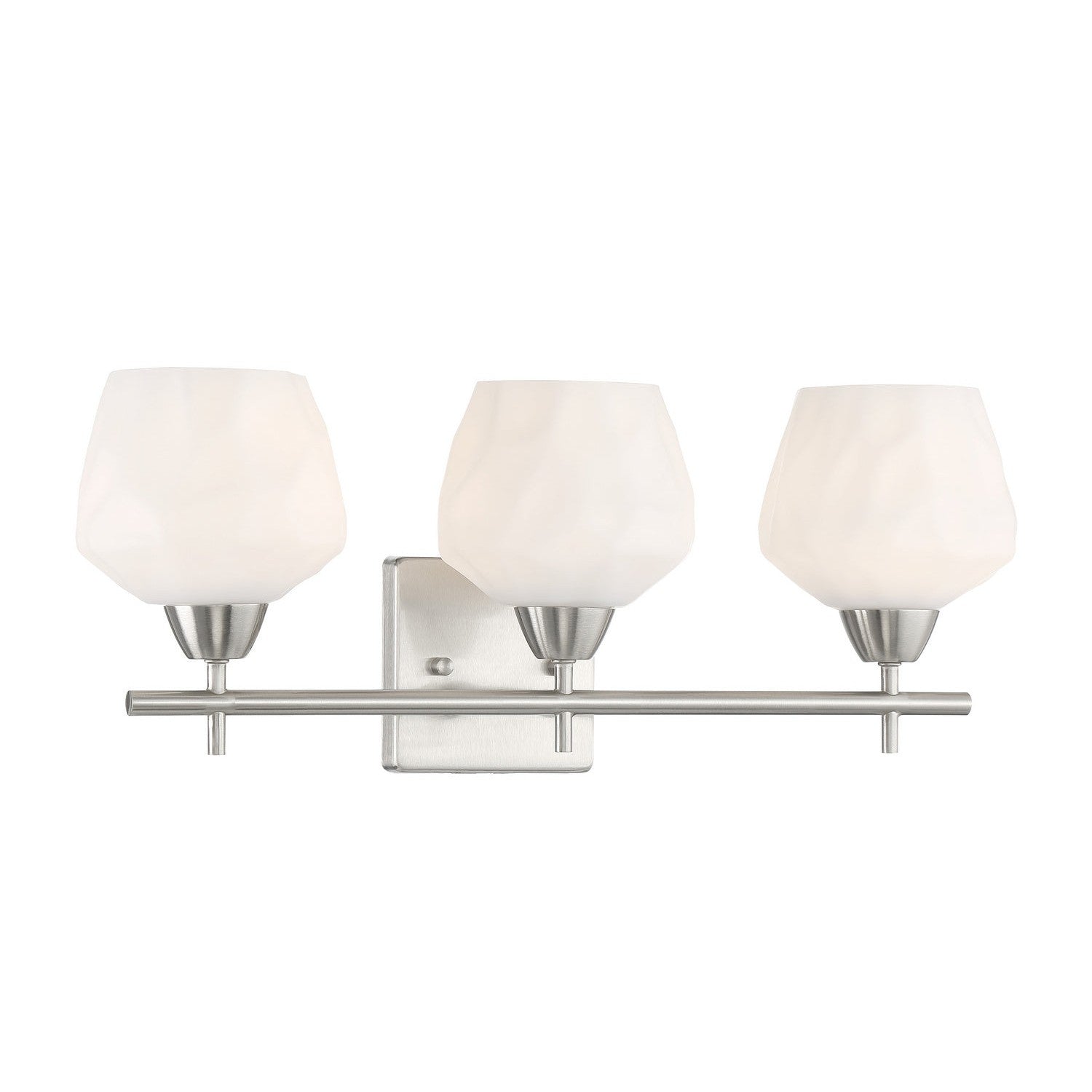 Minka-Lavery - 3173-84 - Three Light Bath - Camrin - Brushed Nickel