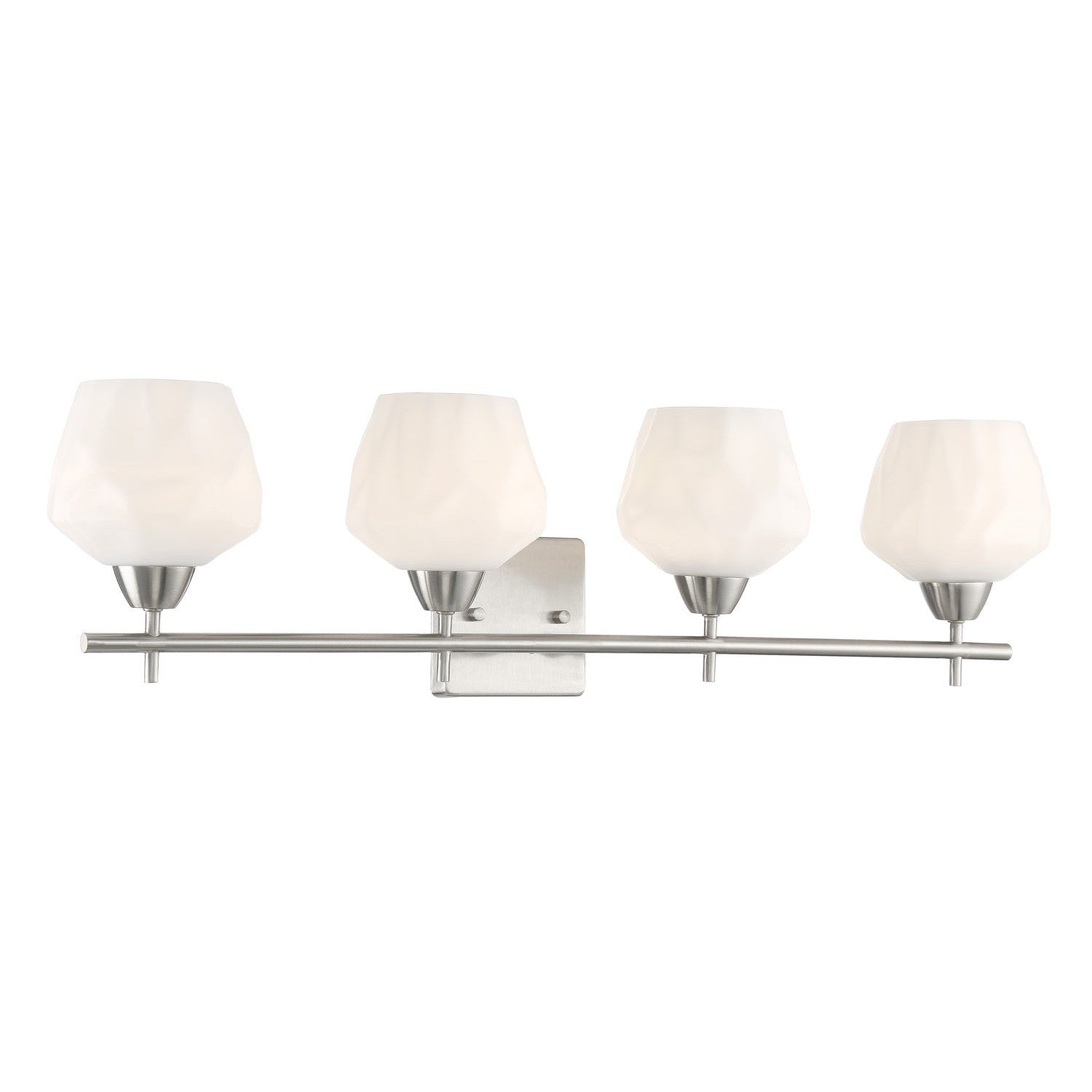 Minka-Lavery - 3174-84 - Four Light Bath - Camrin - Brushed Nickel
