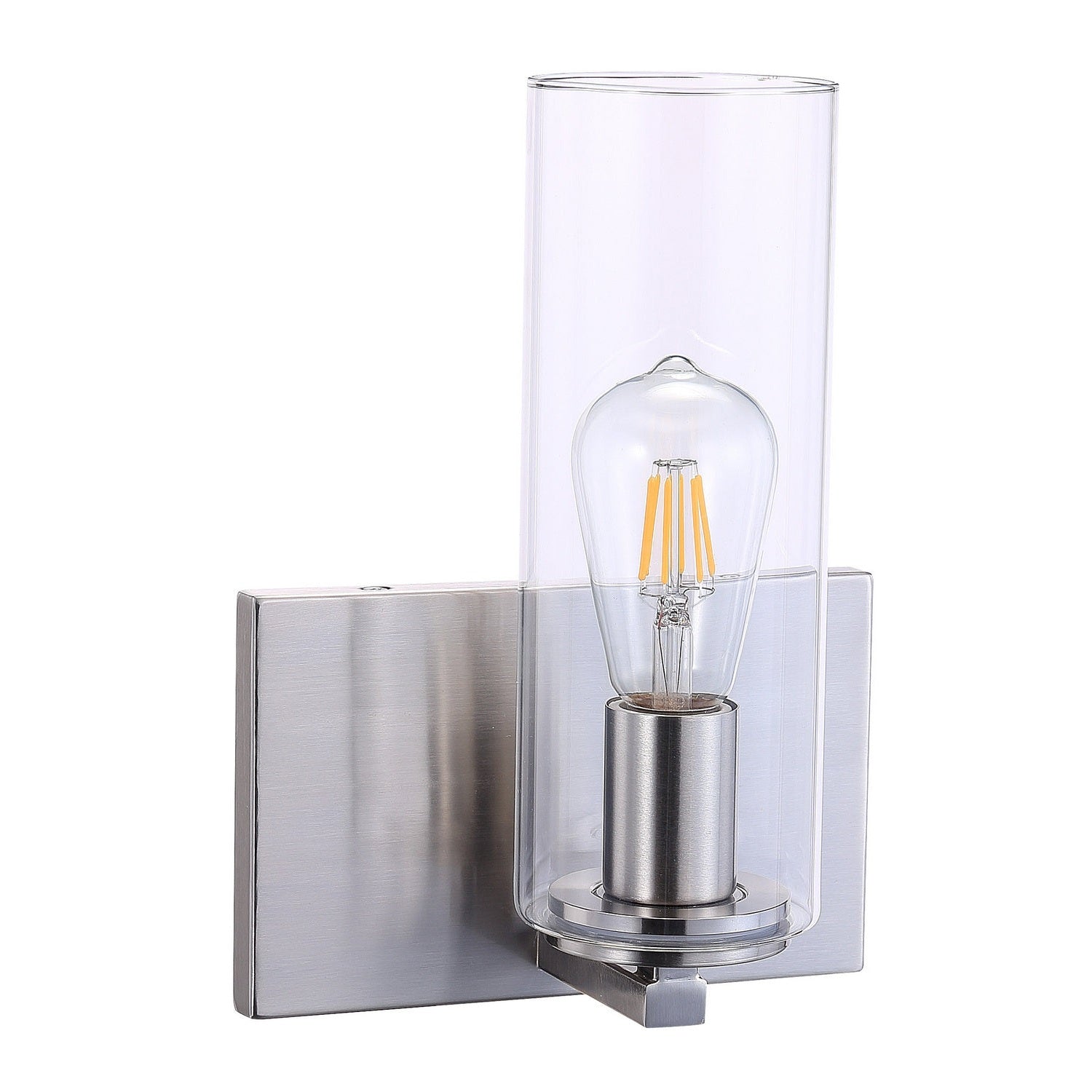 Minka-Lavery - 4041-84 - One Light Bath - Acacia - Brushed Nickel