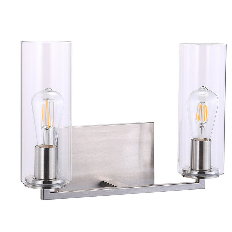 Minka-Lavery - 4042-84 - Two Light Bath - Acacia - Brushed Nickel