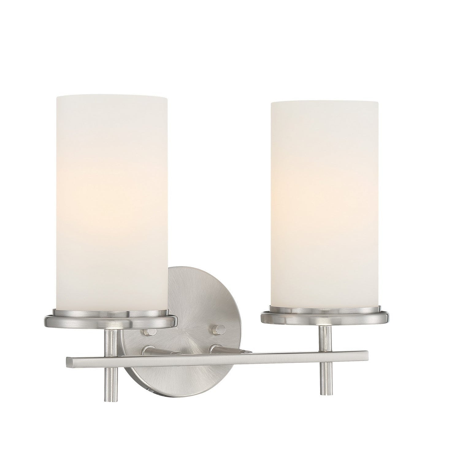 Minka-Lavery - 4092-84 - Two Light Bath Bar - Haisley - Brushed Nickel
