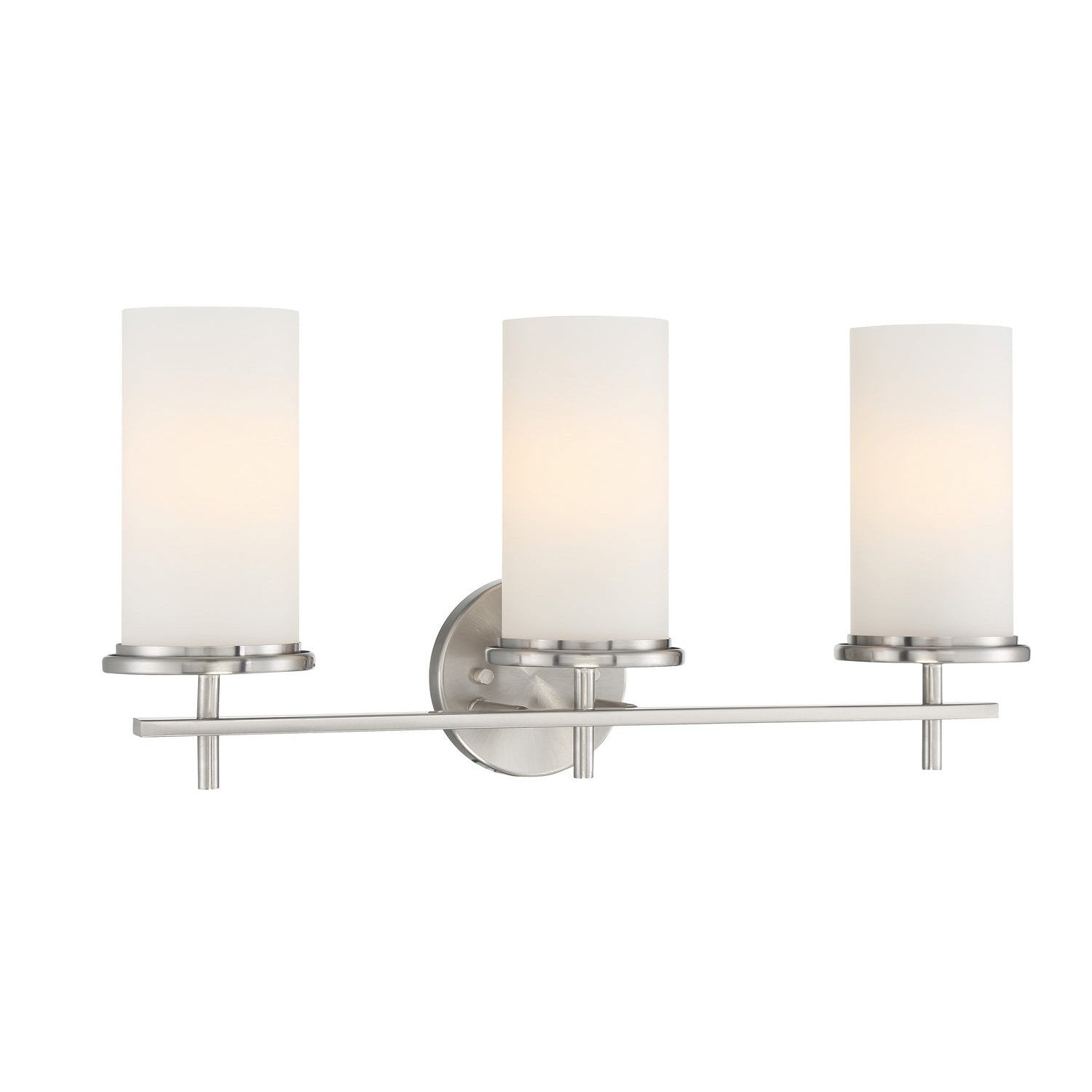 Minka-Lavery - 4093-84 - Three Light Bath Bar - Haisley - Brushed Nickel