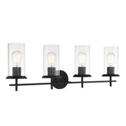 Minka-Lavery - 4094-66A - Four Light Bath Bar - Haisley - Coal