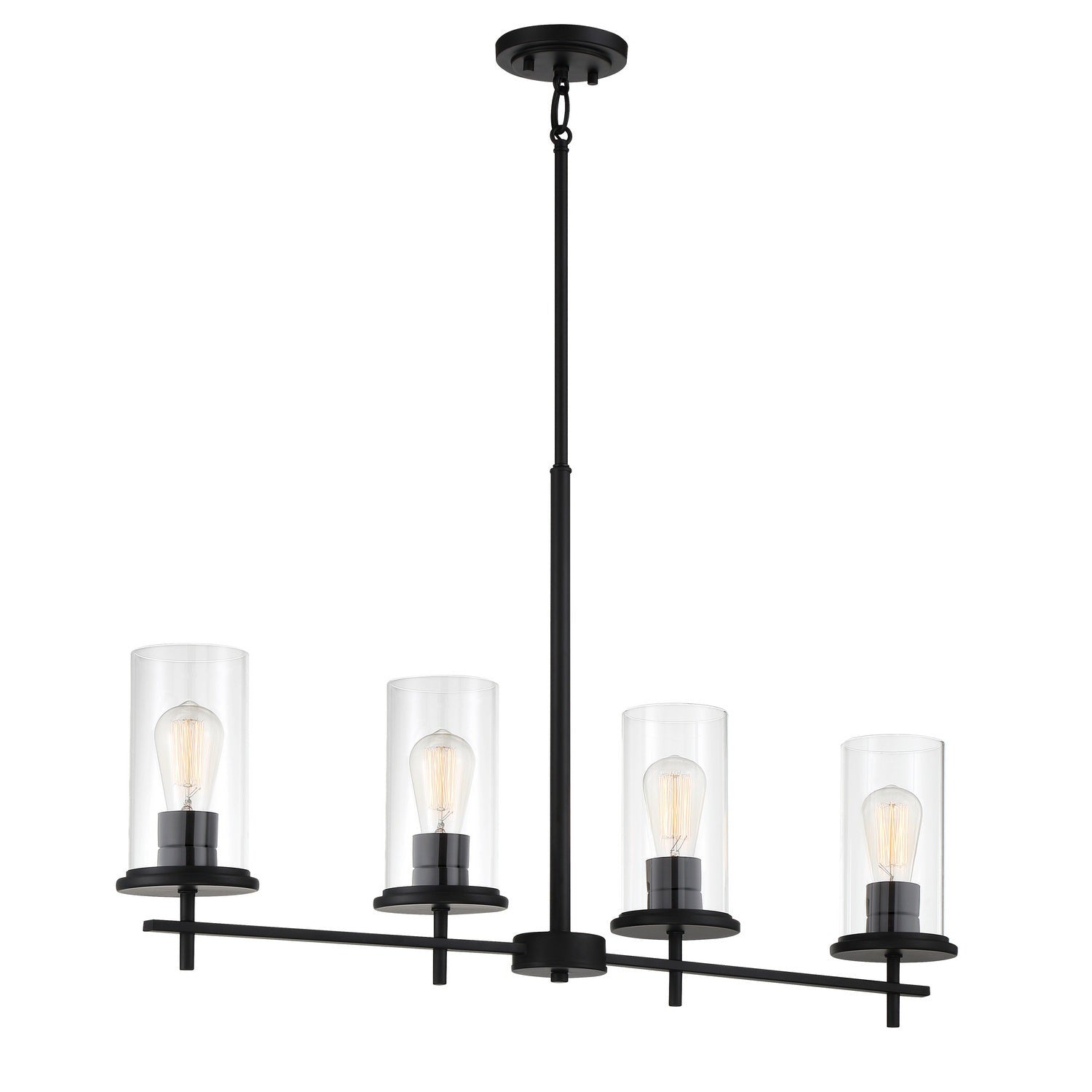 Minka-Lavery - 4097-66A - Four Light Island Pendant - Haisley - Coal