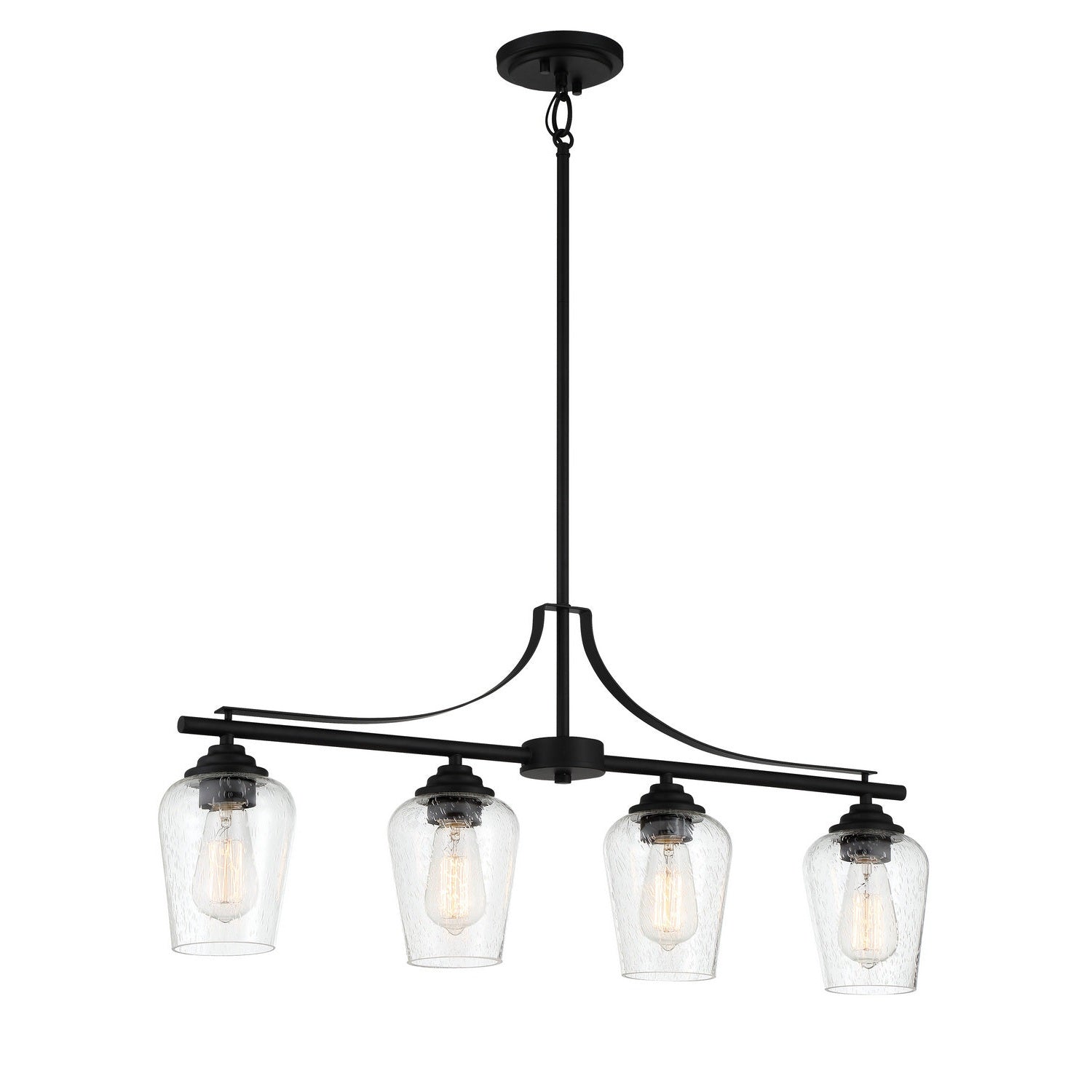 Minka-Lavery - 4924-66A - Four Light Island Pendant - Shyloh - Coal