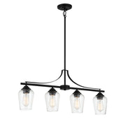 Minka-Lavery - 4924-66A - Four Light Island Pendant - Shyloh - Coal